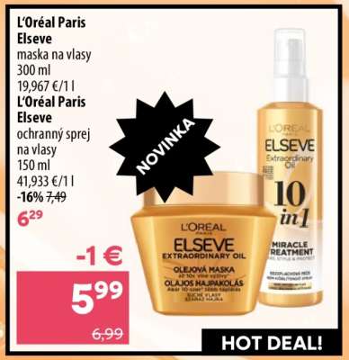 L'Oréal Paris Elseve maska na vlasy