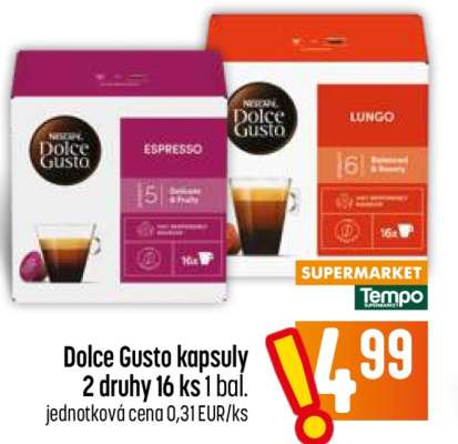 Dolce Gusto kapsuly