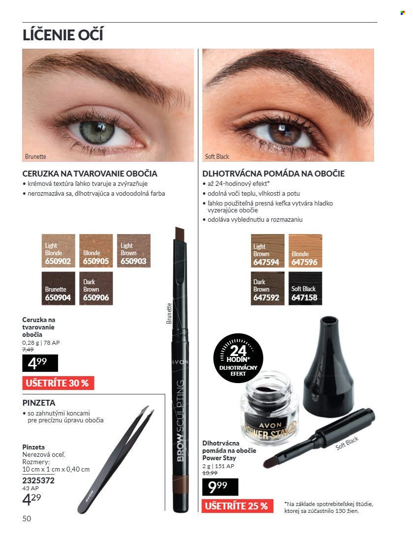 Leták Avon - 1.7.2026 - 31.7.2026. Strana 50