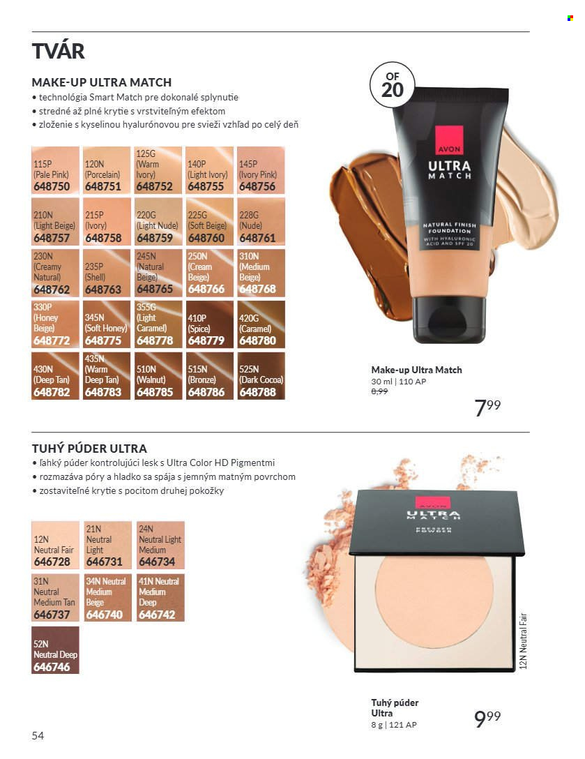 Leták Avon - 1.7.2026 - 31.7.2026. Strana 54