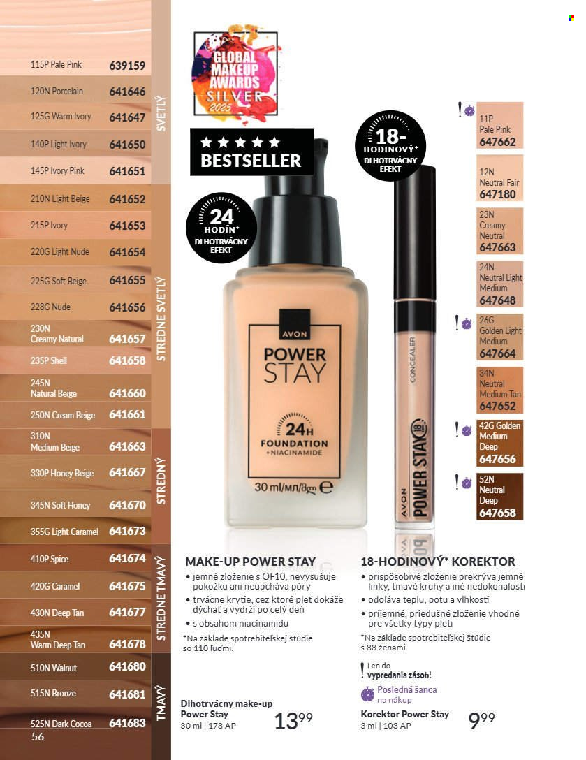 Leták Avon - 1.7.2026 - 31.7.2026. Strana 56