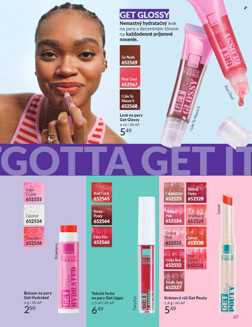 Leták Avon - 1.7.2026 - 31.7.2026. Strana 67