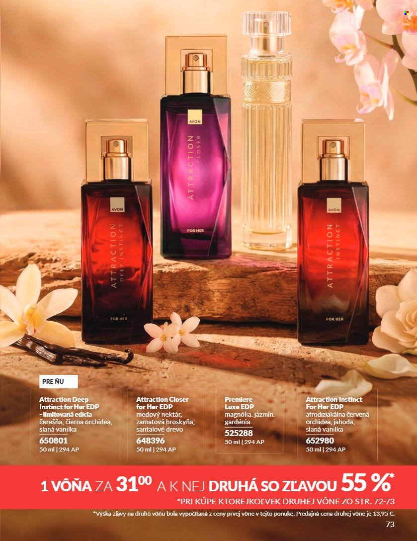 Leták Avon - 1.7.2026 - 31.7.2026. Strana 73