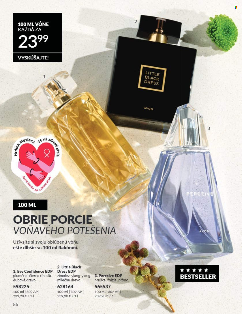 Leták Avon - 1.7.2026 - 31.7.2026. Strana 86