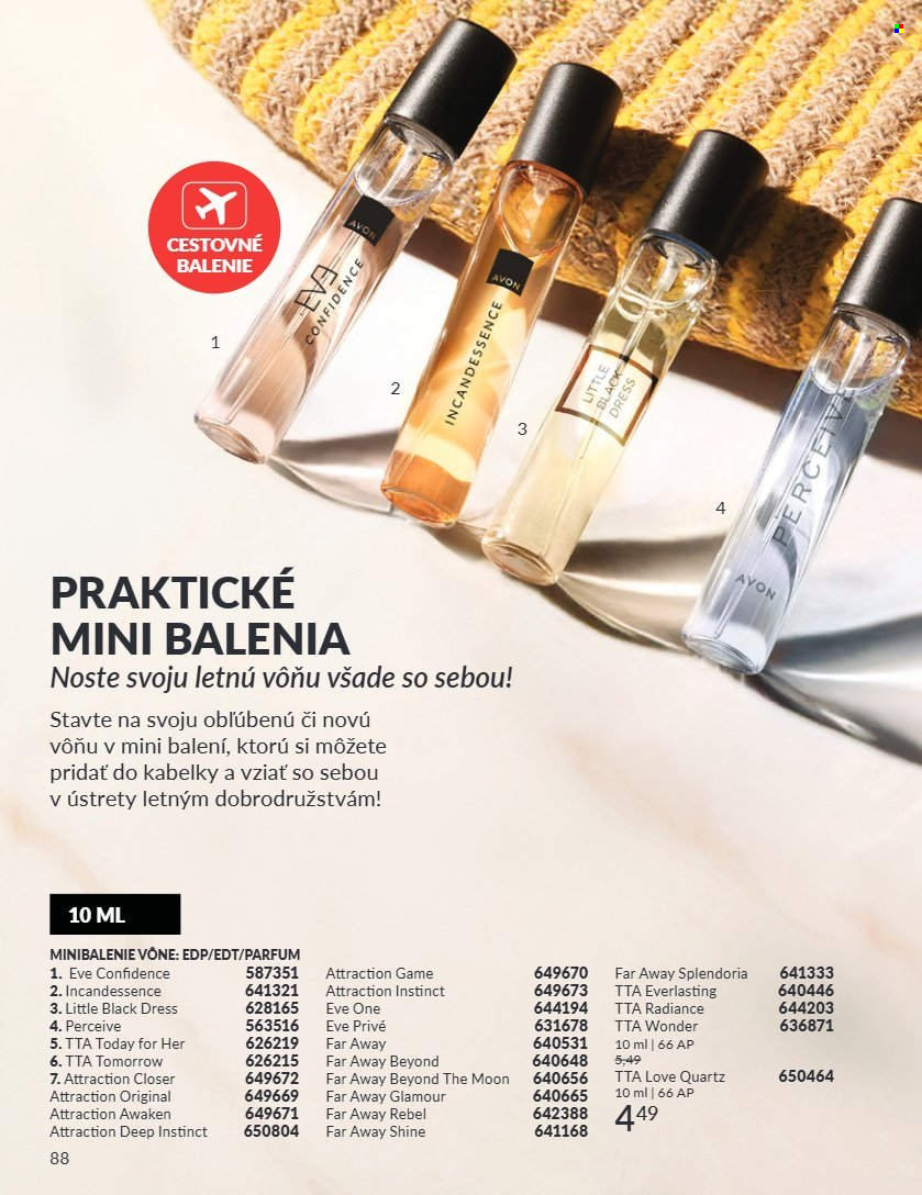 Leták Avon - 1.7.2026 - 31.7.2026. Strana 88