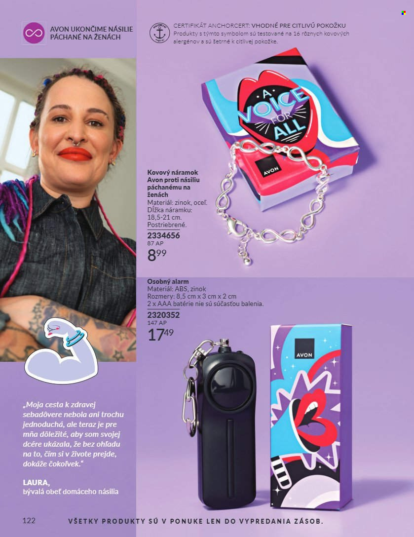 Leták Avon - 1.7.2026 - 31.7.2026. Strana 122