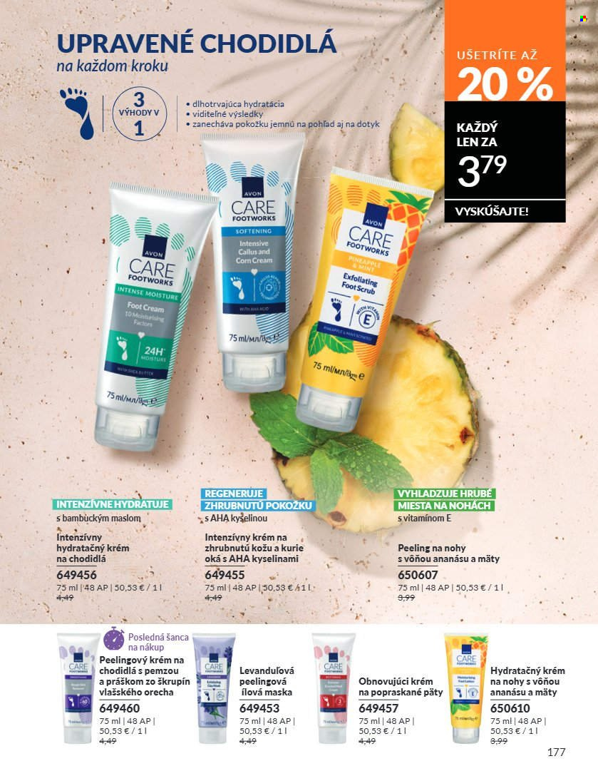 Leták Avon - 1.7.2026 - 31.7.2026. Strana 177