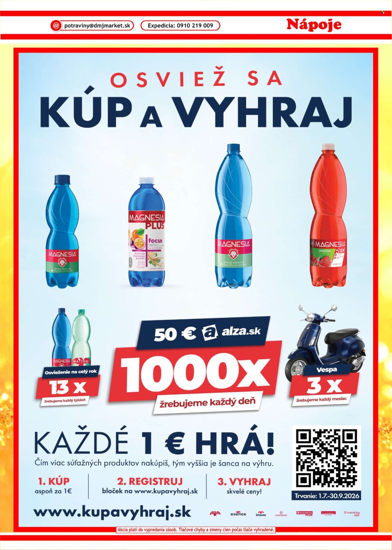 Leták DMJ market - 1.7.2026 - 31.8.2026. Strana 33
