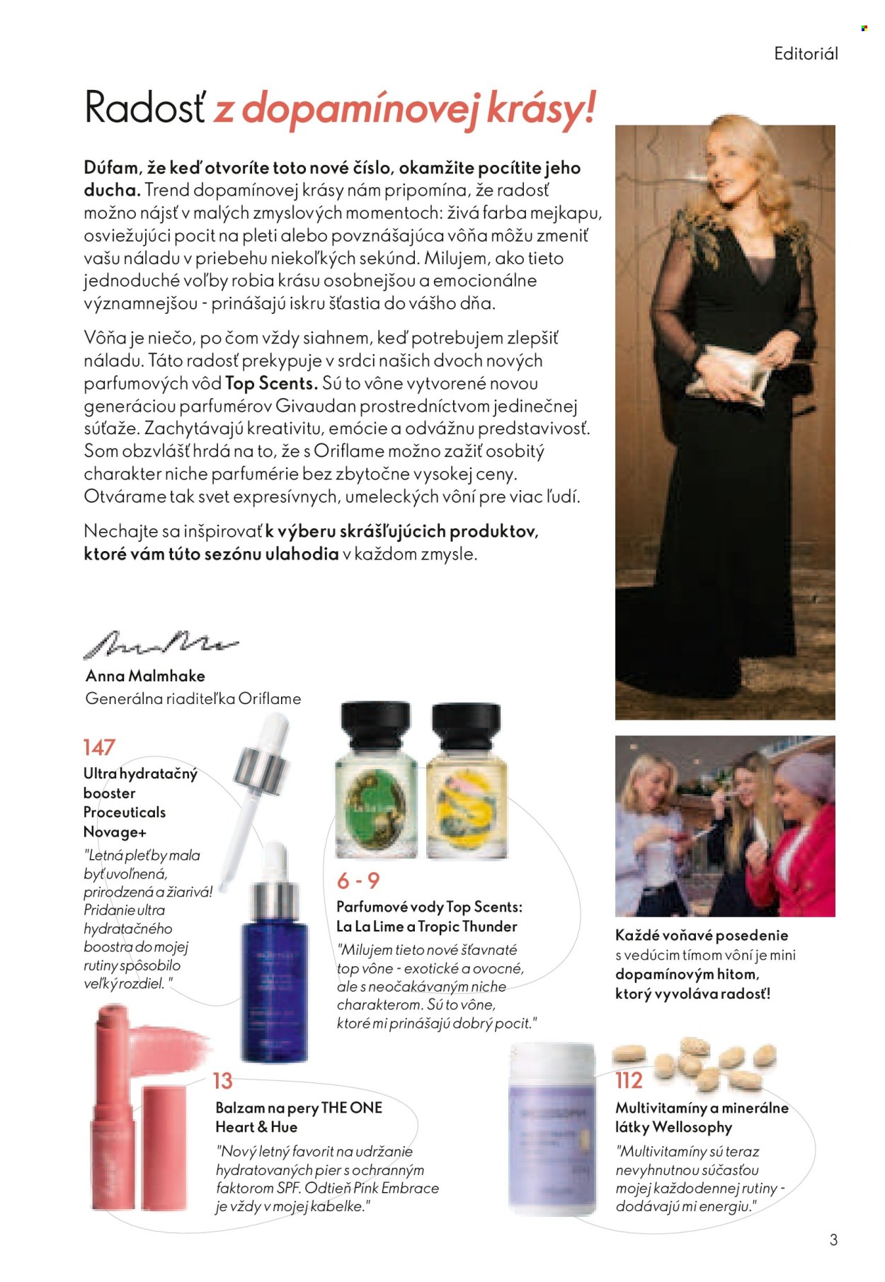 Leták Oriflame - 29.7.2026 - 18.8.2026. Strana 3