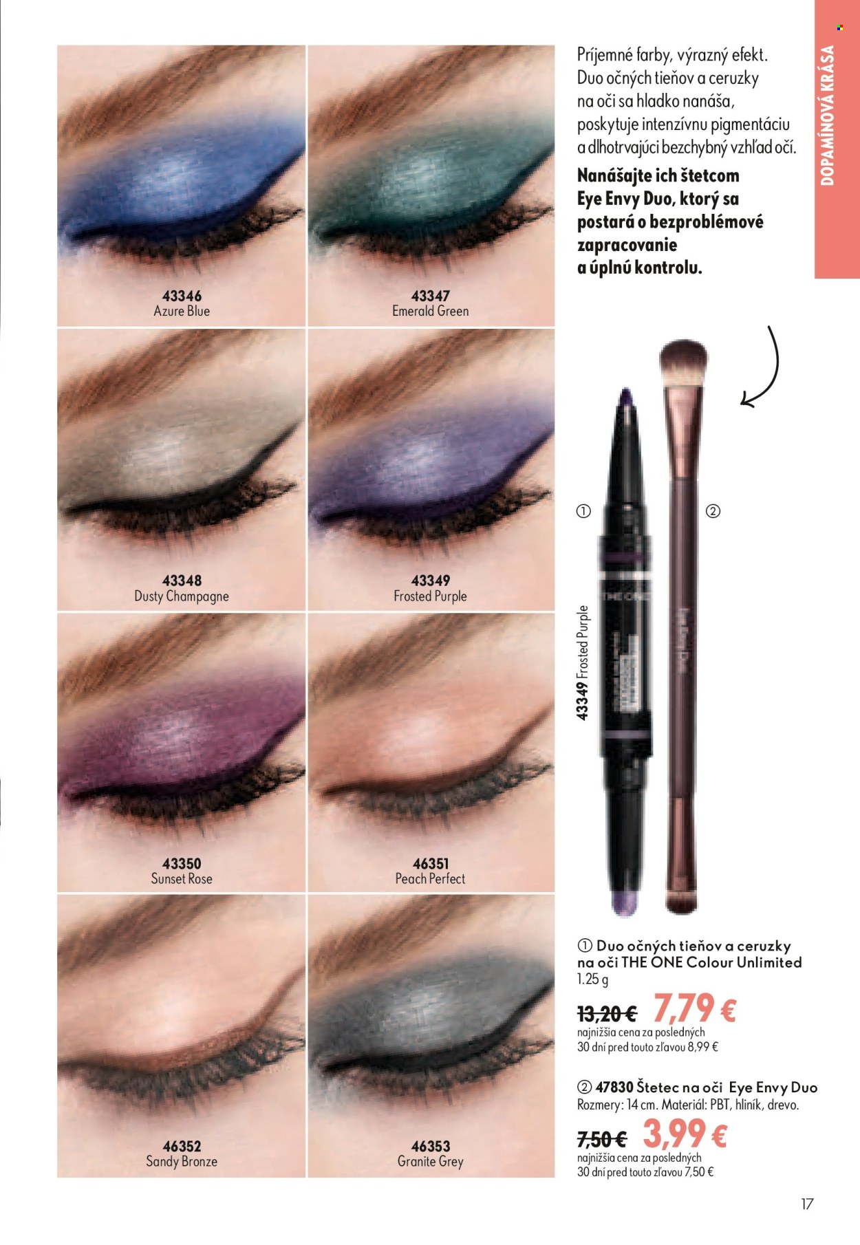 Leták Oriflame - 29.7.2026 - 18.8.2026. Strana 17