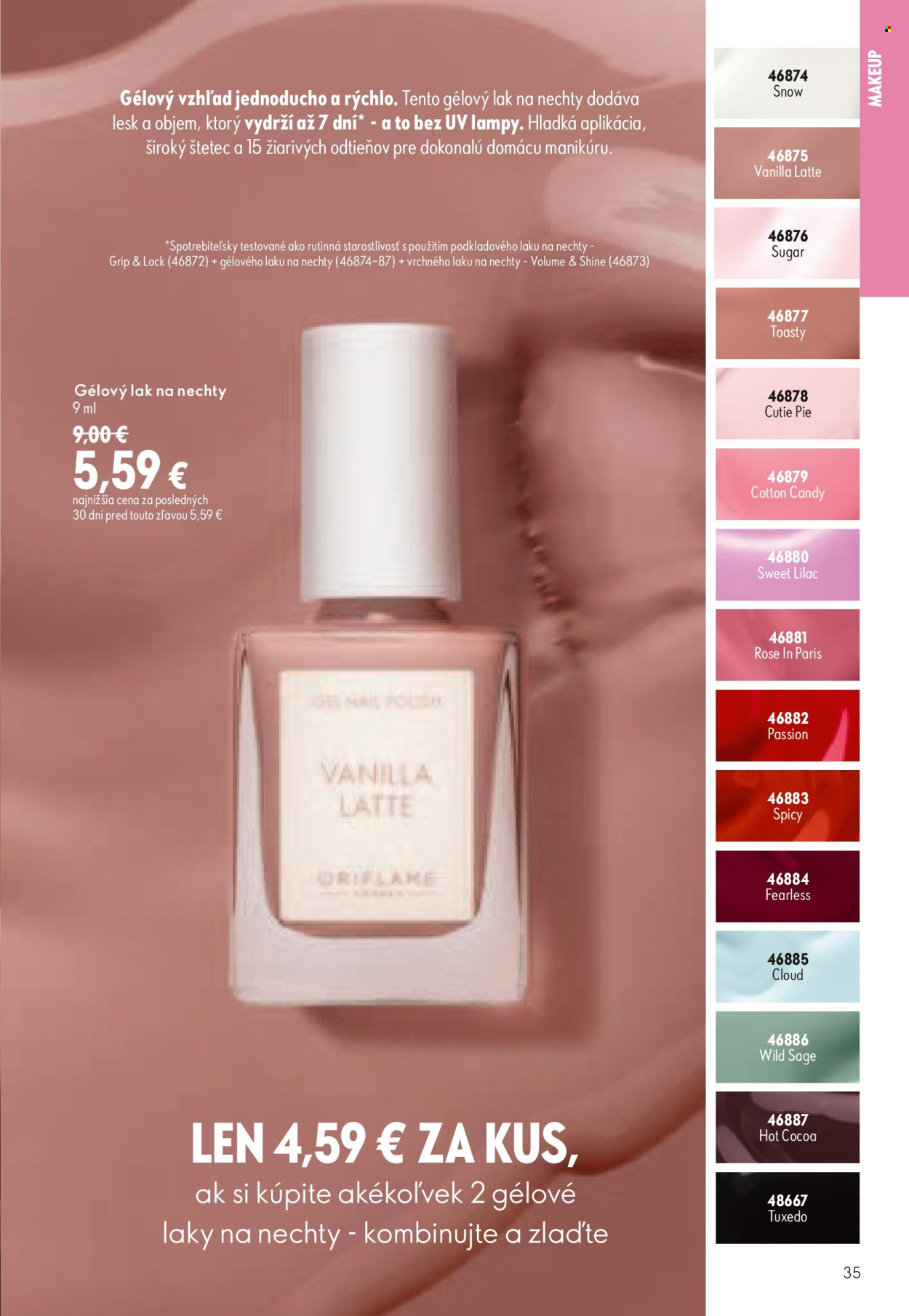 Leták Oriflame - 29.7.2026 - 18.8.2026. Strana 35