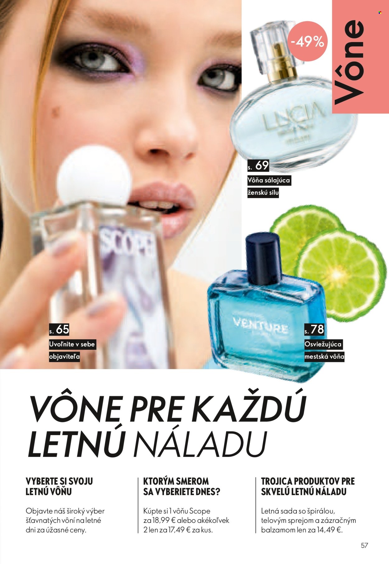 Leták Oriflame - 29.7.2026 - 18.8.2026. Strana 57
