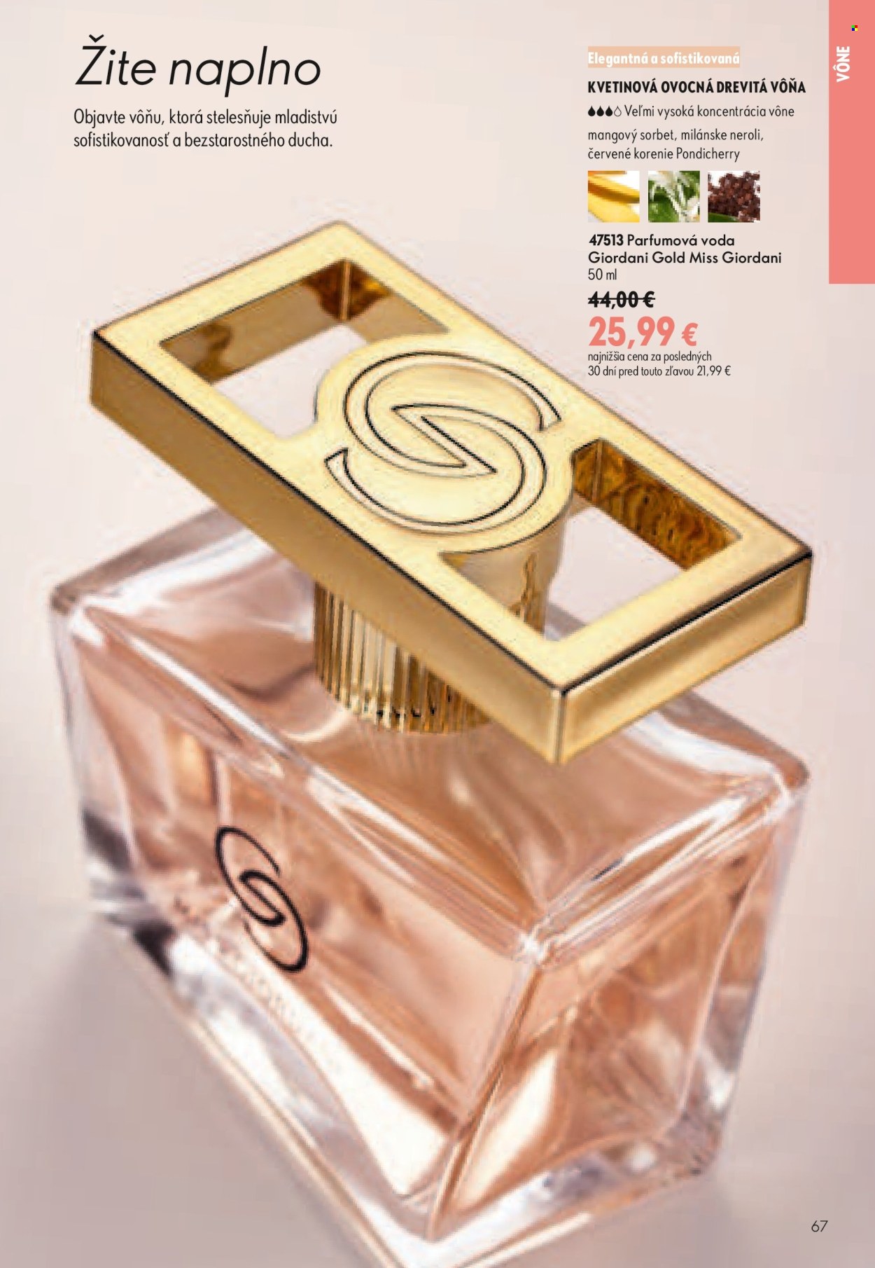Leták Oriflame - 29.7.2026 - 18.8.2026. Strana 67