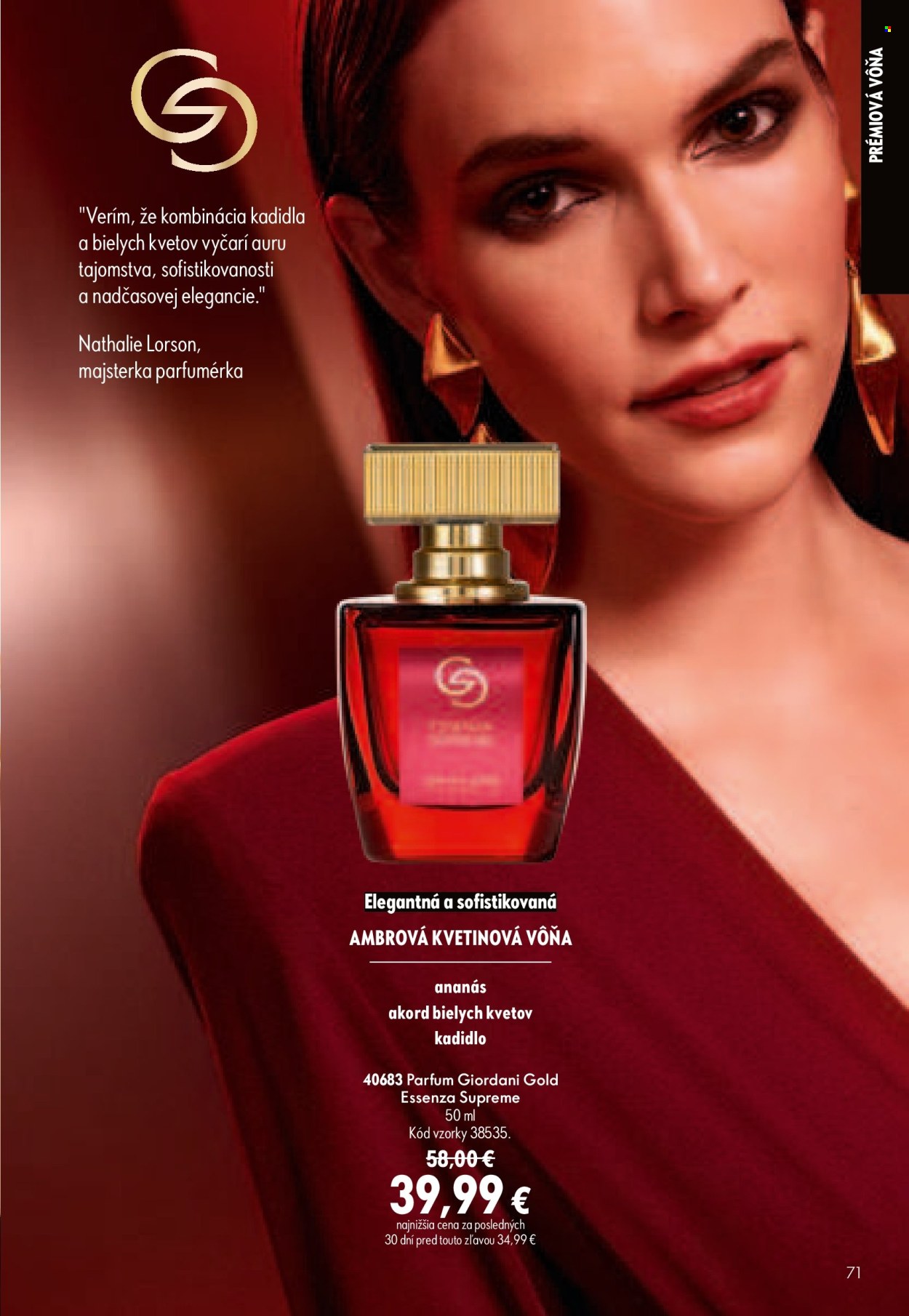 Leták Oriflame - 29.7.2026 - 18.8.2026. Strana 71