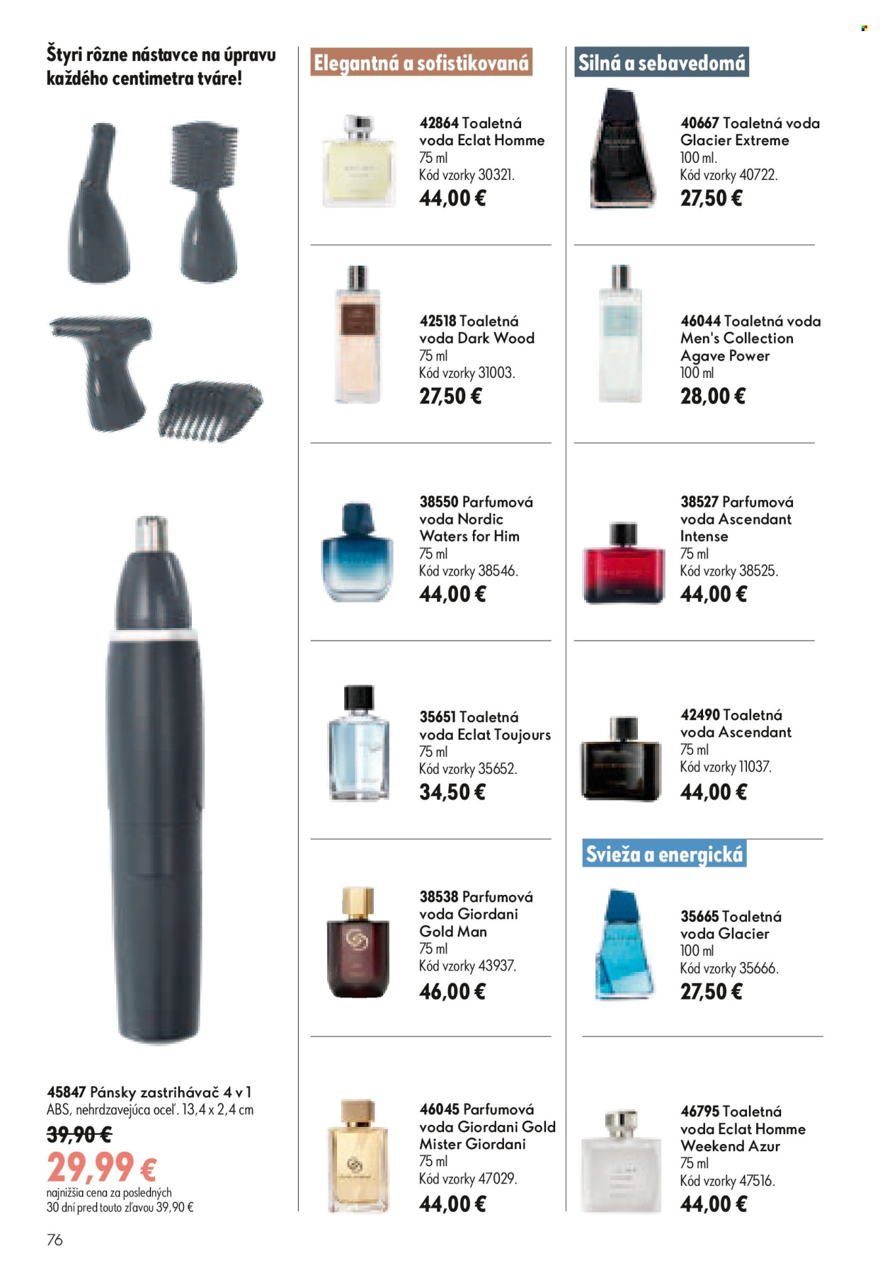 Leták Oriflame - 29.7.2026 - 18.8.2026. Strana 76