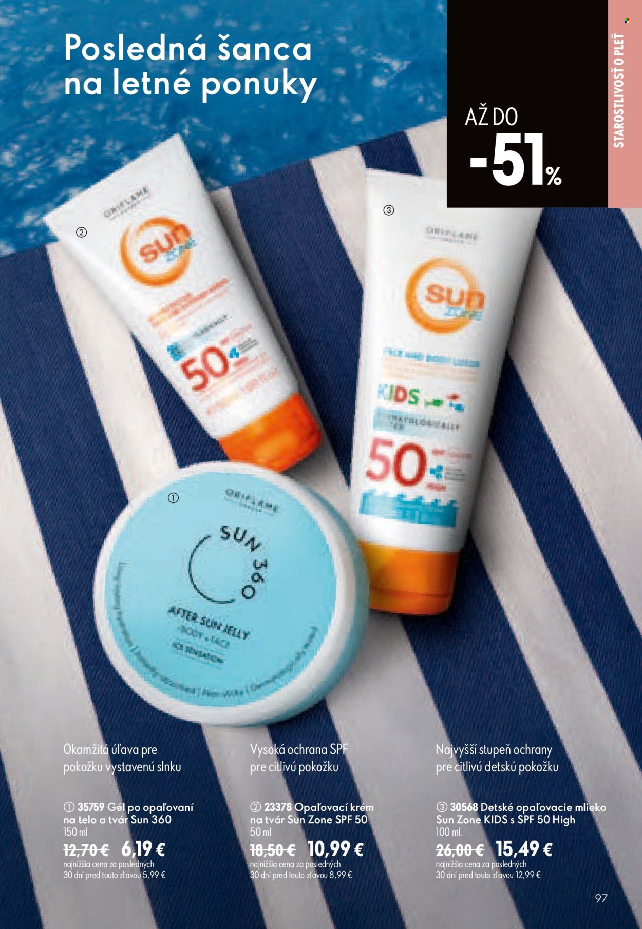 Leták Oriflame - 29.7.2026 - 18.8.2026. Strana 97