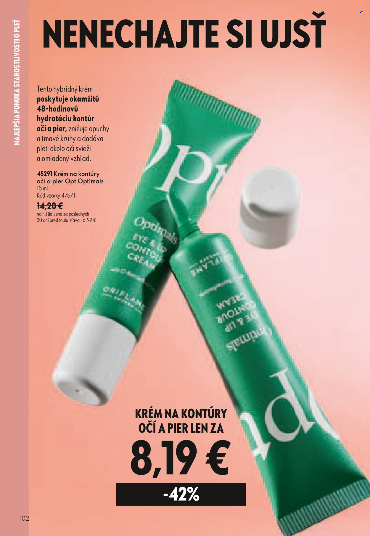 Leták Oriflame - 29.7.2026 - 18.8.2026. Strana 102
