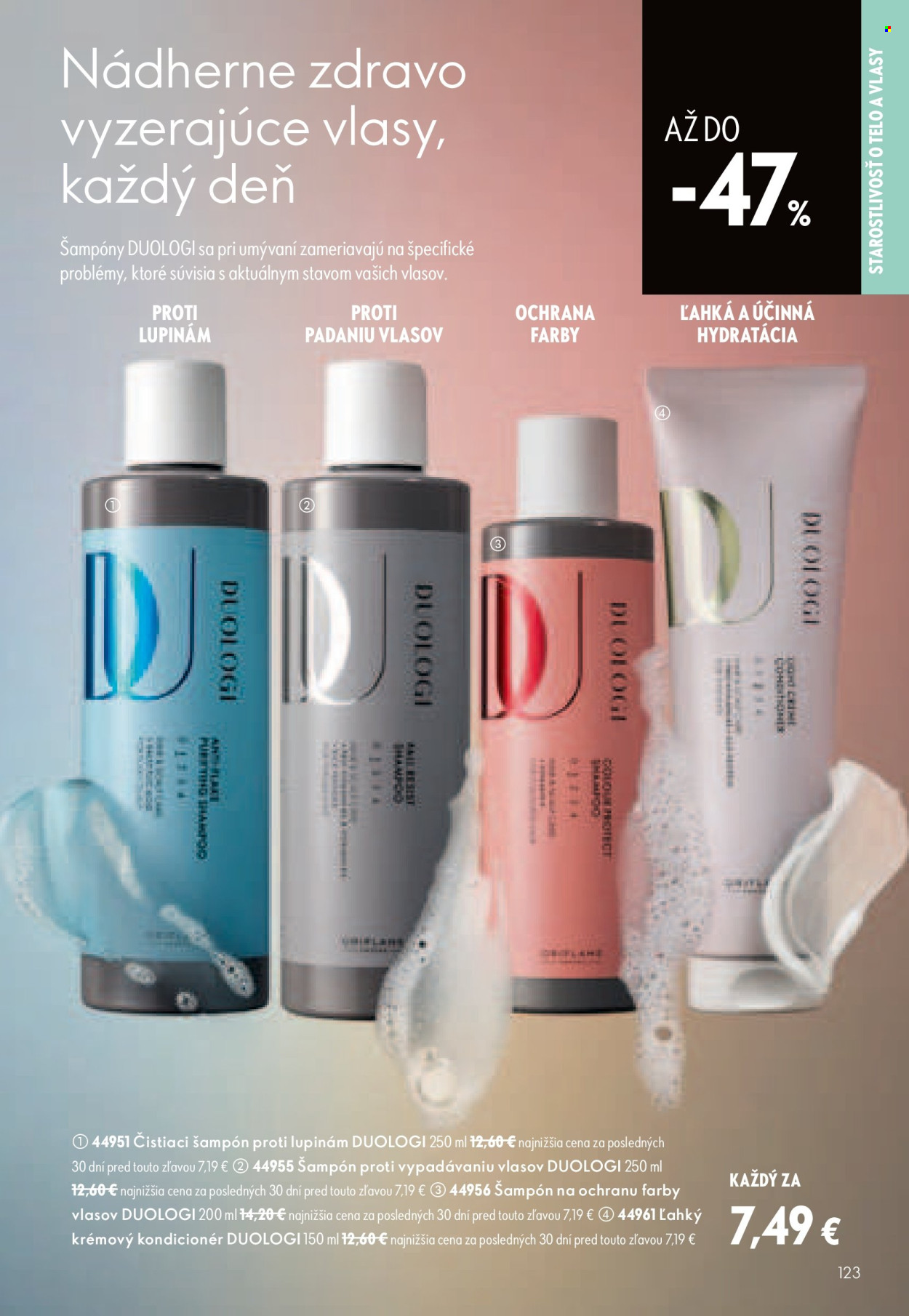 Leták Oriflame - 29.7.2026 - 18.8.2026. Strana 123