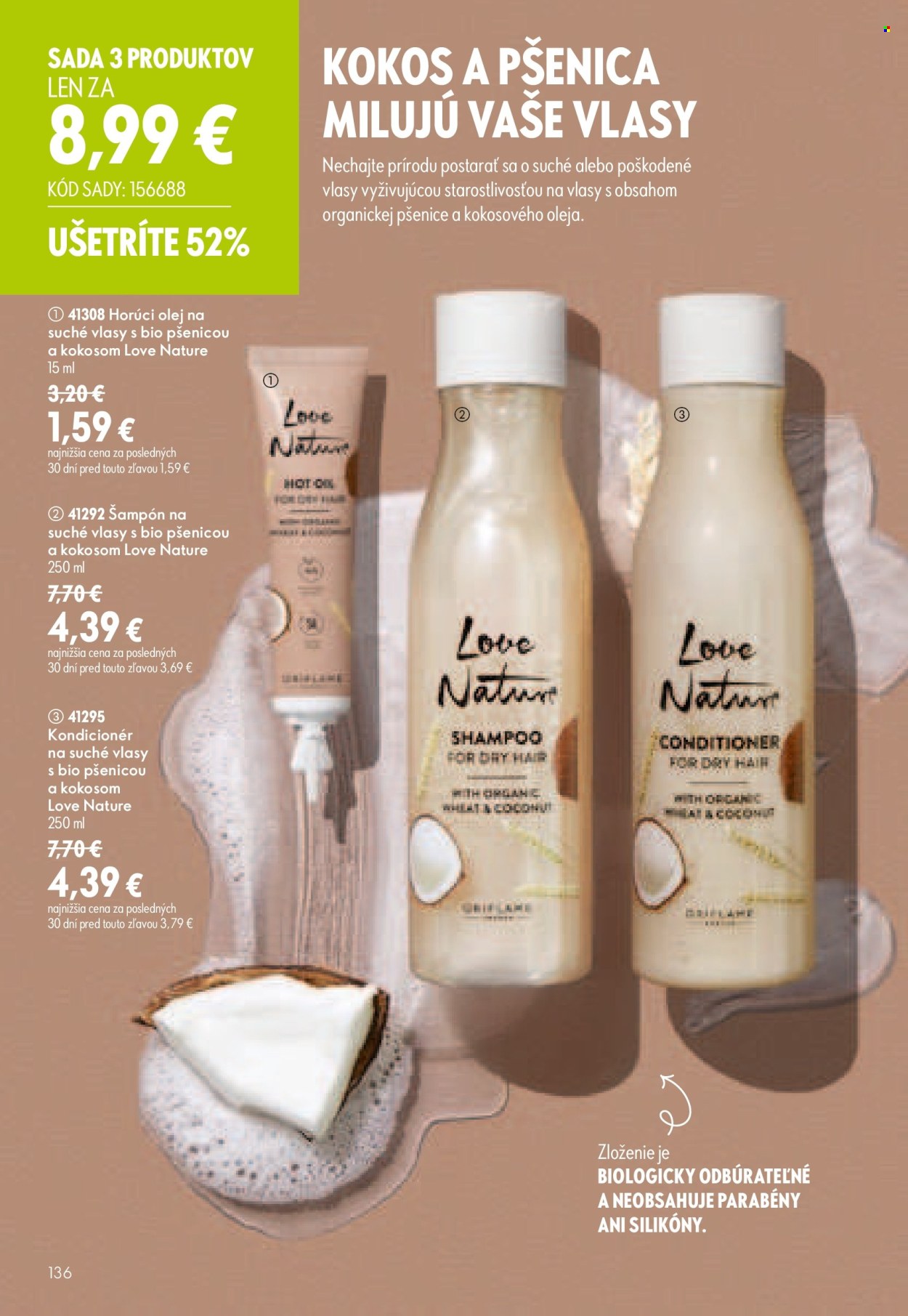 Leták Oriflame - 29.7.2026 - 18.8.2026. Strana 136