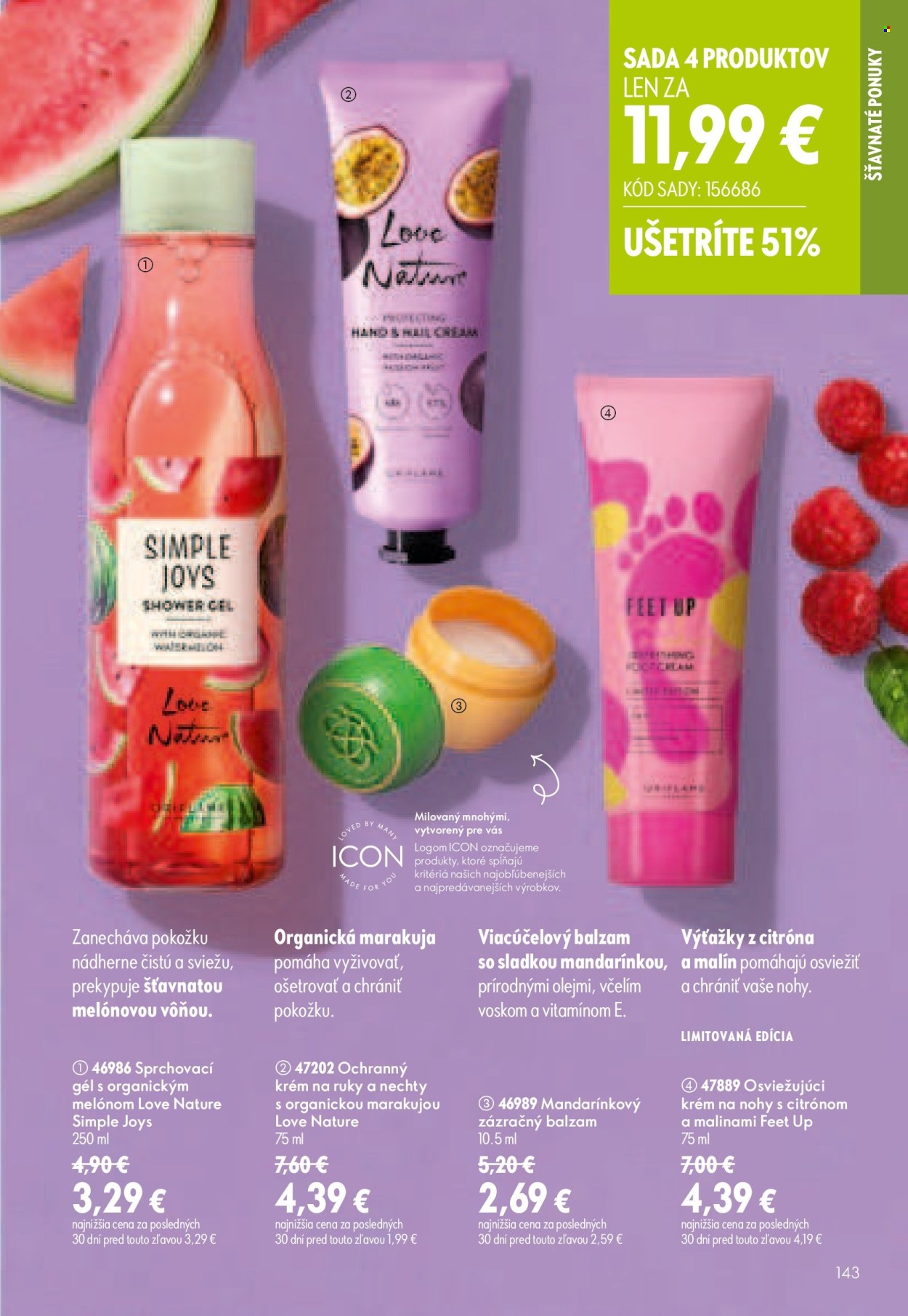 Leták Oriflame - 29.7.2026 - 18.8.2026. Strana 143