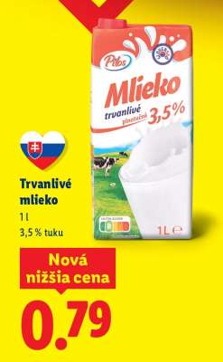 Trvanlivé mlieko