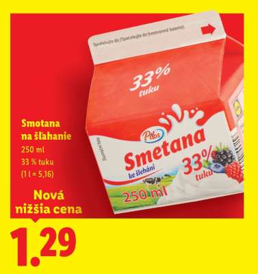 Smotana na šľahanie