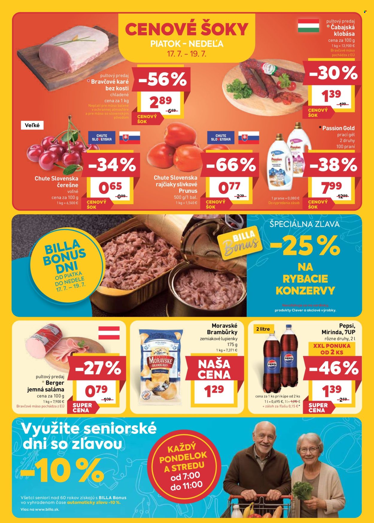 Leták Billa - 15.7.2026 - 21.7.2026. Strana 24