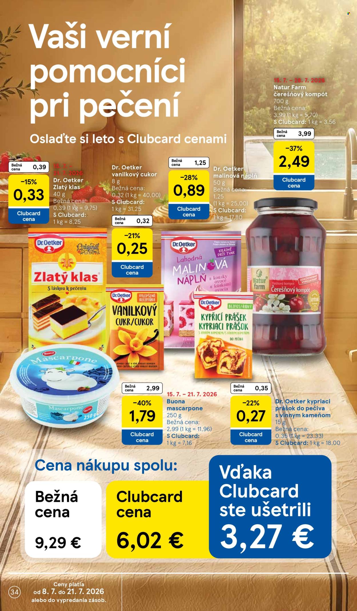 Leták TESCO - 15.7.2026 - 21.7.2026. Strana 34