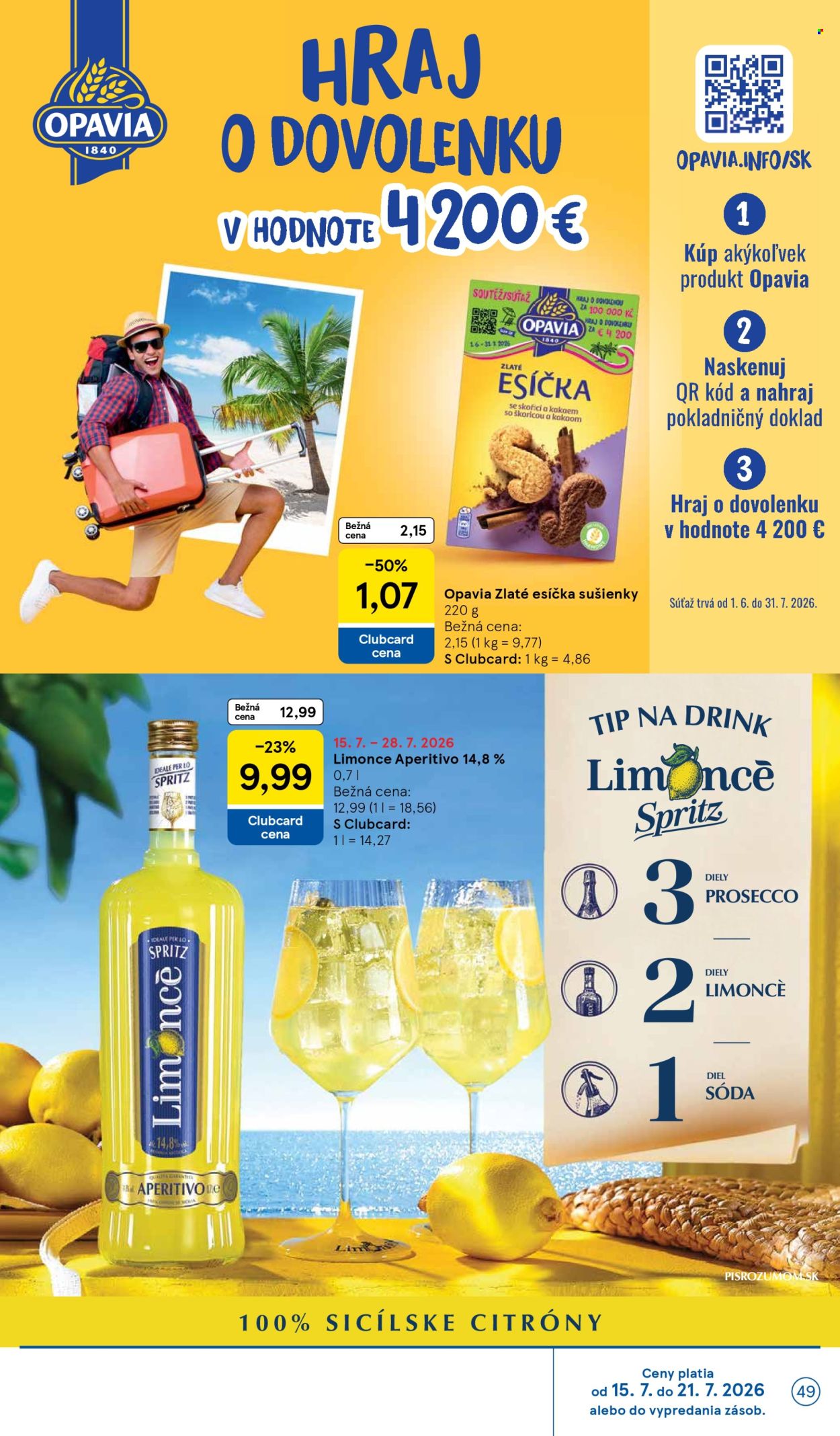 Leták TESCO - 15.7.2026 - 21.7.2026. Strana 49