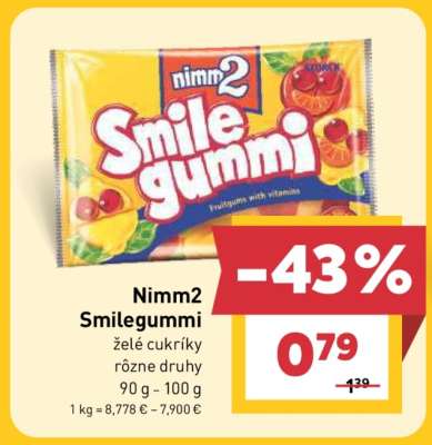 Nimm2 Smilegummi