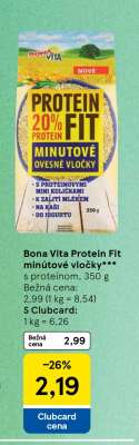 Bona Vita Protein Fit minútové vločky