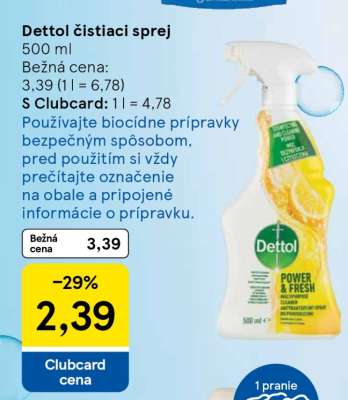 Dettol čistiaci sprej