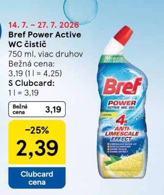 Bref Power Active WC čistič