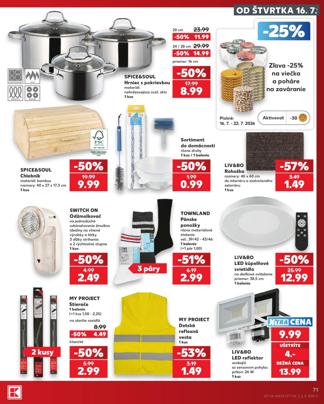 Leták Kaufland - 16.7.2026 - 22.7.2026. Strana 71