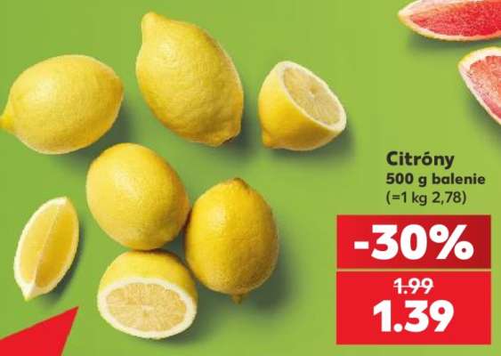 Citróny 500 g balenie