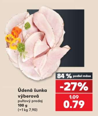 Údená šunka výberová