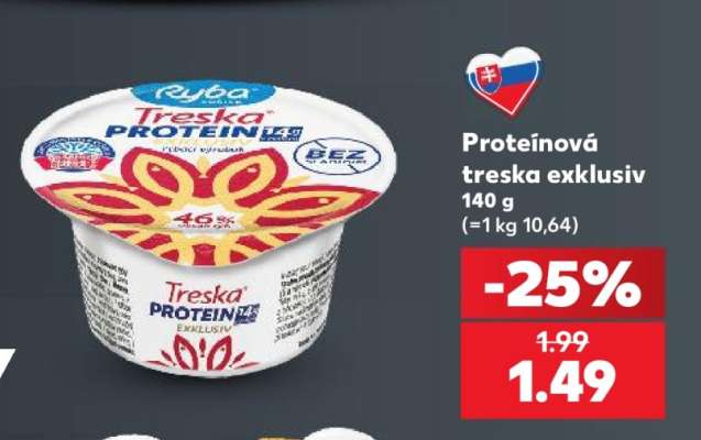 Proteínová treska exkluziv