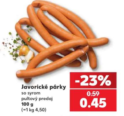 Javorické párky