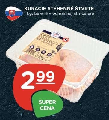 Kuracie stehnenné štvrte