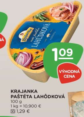 Krajanka Paštéta Lahôdková