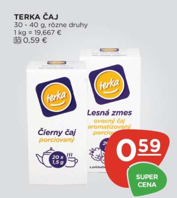 TERKA ČAJ