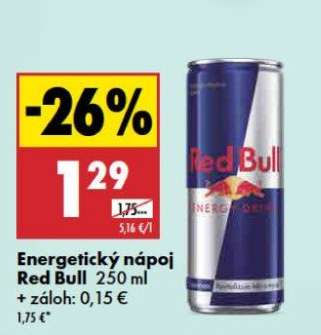 Energetický nápoj Red Bull, 250 ml