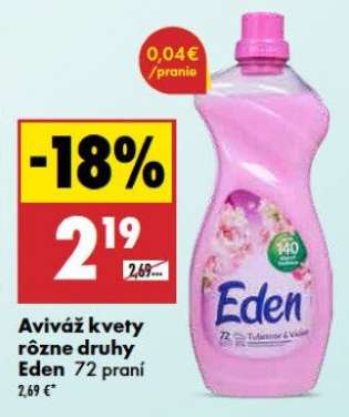 Aviváž kvety rôzne druhy Eden 72 praní