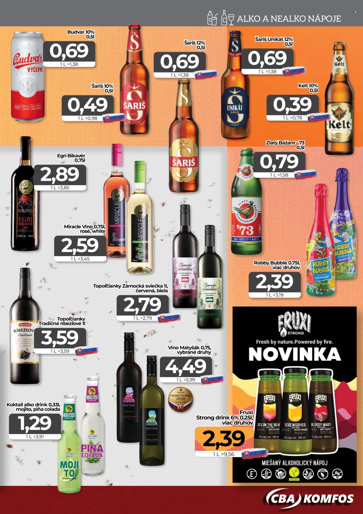 Leták CBA Komfos - 17.7.2026 - 30.7.2026. Strana 13
