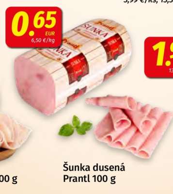 Šunka dušená Prantl 100 g