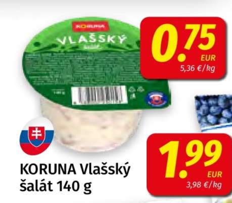 KORUNA Vlašský šalát 140 g