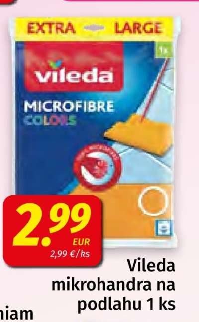 Vileda mikrohandra na podlahu 1 ks