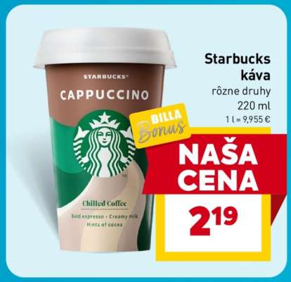 Starbucks káva
