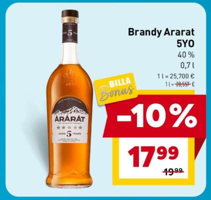 Brandy Ararat 5YO