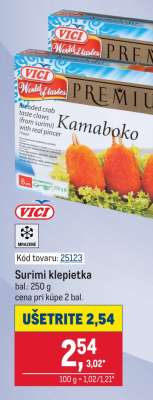 Surimi klepietka